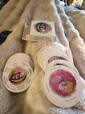 EUC- Uncover Your Past Lives Oracle Deck - Box Is Wrinkled A Little-